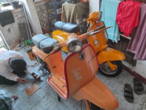 Bengkel Vespa Klasik Pamulang, Tangsel
